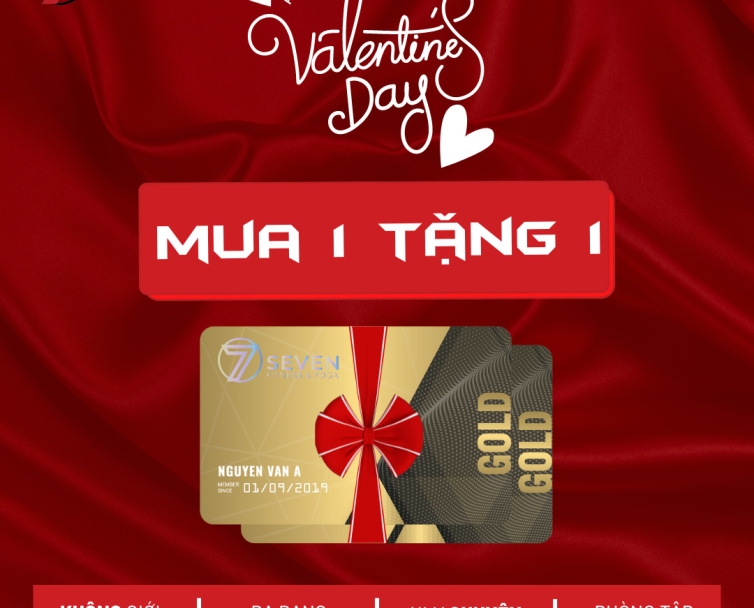 MUA 01 TẶNG 01 - CÙNG ĐỘ DÁNG XINH - ĐÓN VALENTINE LUNG LINH