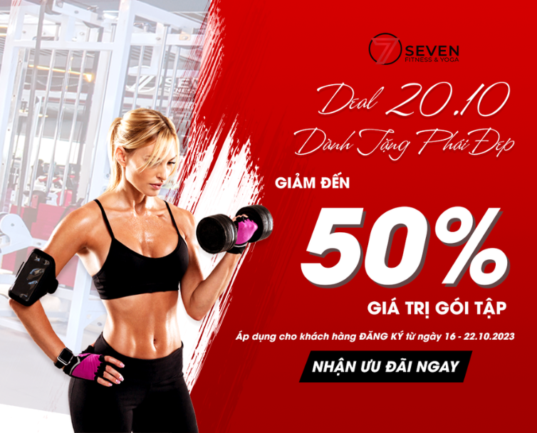 DÁNG ĐẸP EO XINH - TỰ TIN THỂ HIỆN CHÍNH MÌNH VỚI ƯU ĐÃI GIẢM ĐẾN 50%