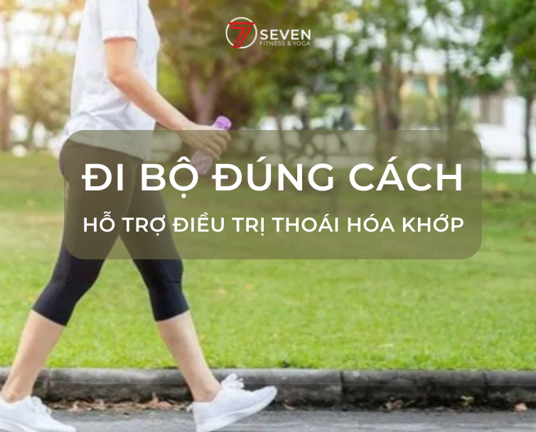 ĐI BỘ ĐÚNG CÁCH HỖ TRỢ ĐIỀU TRỊ THOÁI HÓA KHỚP GỐI