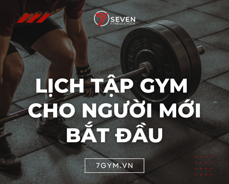CÁCH LÊN LỊCH TẬP GYM CHO NGƯỜI MỚI BẮT ĐẦU - THỬ NGAY
