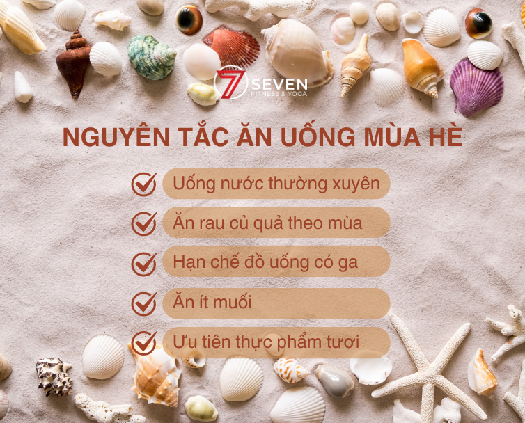 NGUYÊN TẮC ĂN UỐNG NÊN ÁP DỤNG TRONG MÙA HÈ