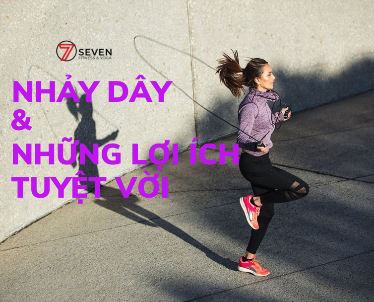 Nhảy dây và những lợi ích tuyệt vời