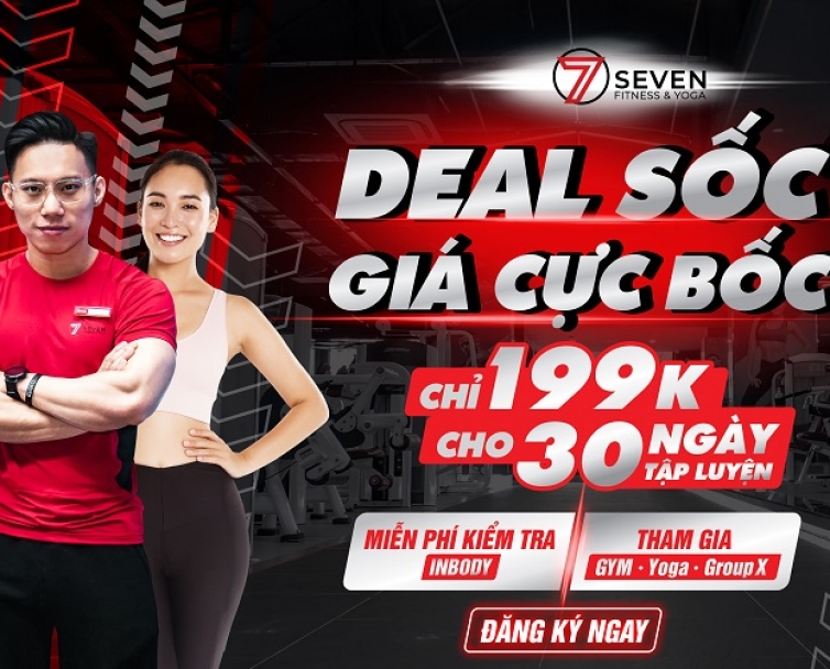 ĐẶC QUYỀN TRẢI NGHIỆM 30 NGÀY TẬP LUYỆN CHỈ 199K