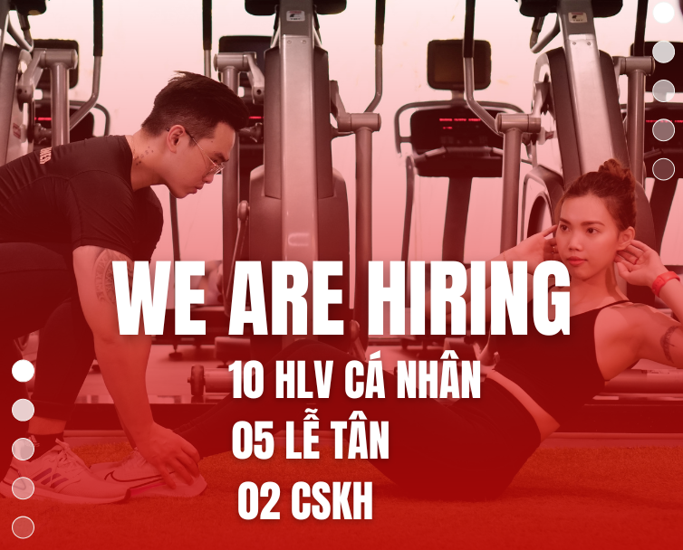 Tuyển dụng Tháng 9! SEVEN GYM TUYỂN DỤNG HUẤN LUYỆN VIÊN CÁ NHÂN/ LỄ TÂN/ CSKH