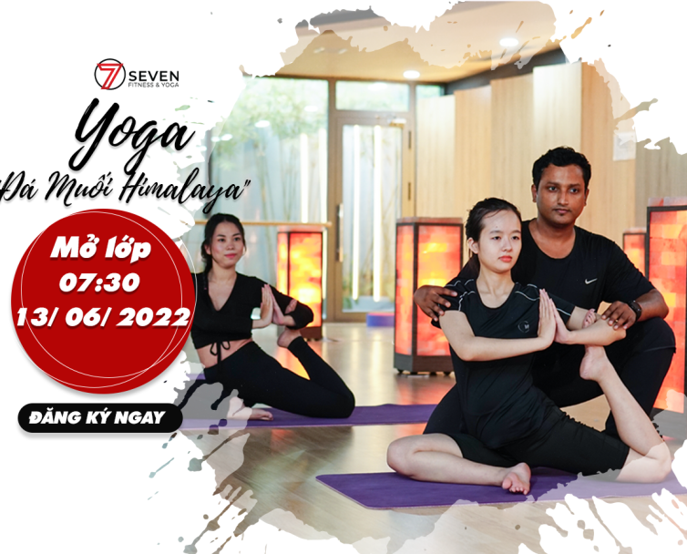 LỚP TẬP YOGA CHO NGƯỜI MỚI BẮT ĐẦU TẠI SEVEN GYM
